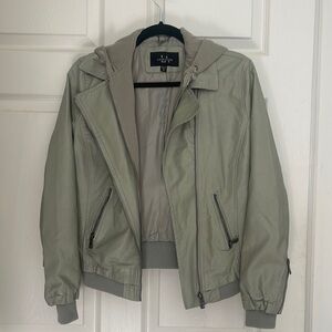 Mint Green Moto Jacket Medium